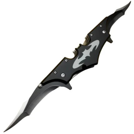 Batman Dark Knight 11.5" Blade Knife Dual Spring Assisted