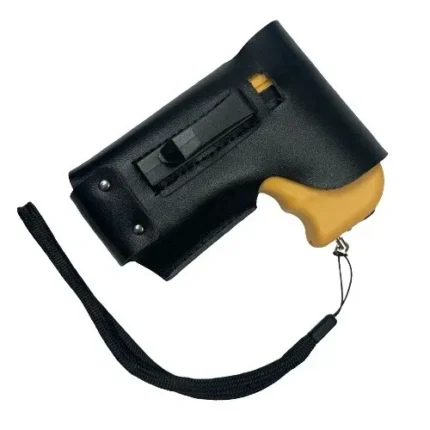 Defender 10MV Yellow Rechargeable Pistol Grip Stun Gun LED