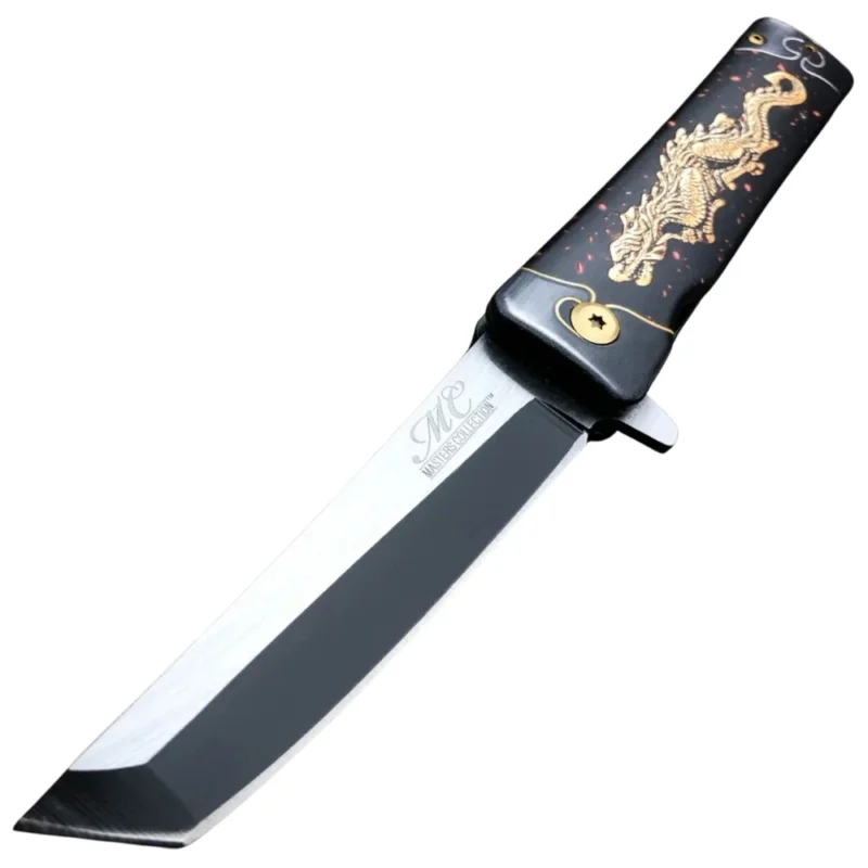 Dragon Tanto Spring Assisted Japanese Katana Knife
