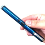 Everyday Carry 20KV Stun Gun with LED Light for Protection Blue