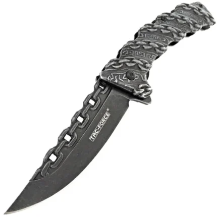 Fantasy Tactical Folding Knife Chain Design Spring Assisted