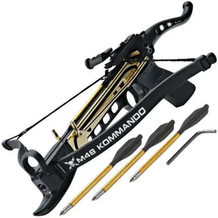  M48 80 lb Fiberglass Crossbow Kit Alloy Bolts