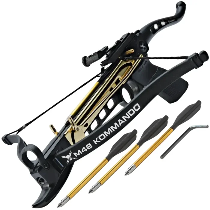  M48 80 lb Fiberglass Crossbow Kit Alloy Bolts