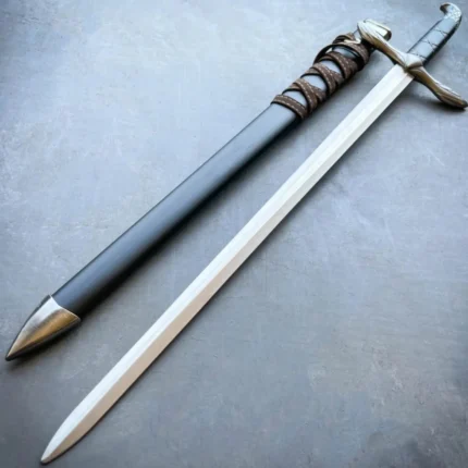 Medieval Crusader Fantasy 23" Sword with Scabbard