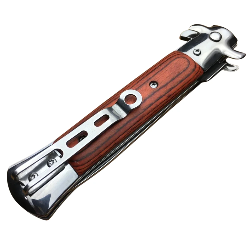 Milano Stiletto Tactical Spring Assisted Pocket Knife (1) 8.5" Milano Stiletto Tactical Spring Assisted Pocket Knife