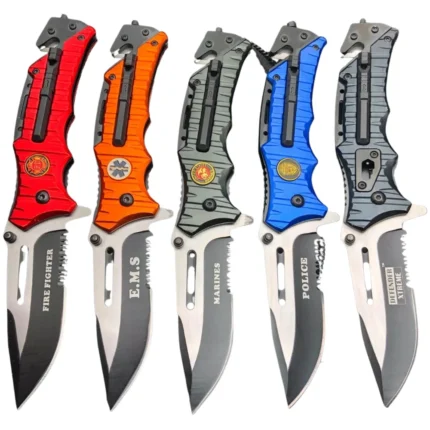 Military Tactical Camping Spring Assisted Folding Knife