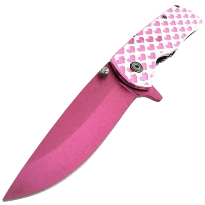 Pink Safety Combo 3-in-1 Stun Gun, Knife & Spray Set