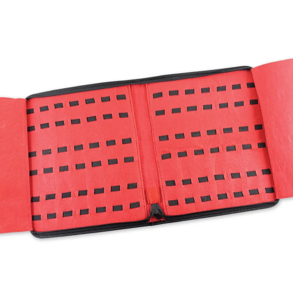 Professional 40 Slot Knife Roll Folding Storage Display Case Professional 40 Slot Knife Roll Folding Storage Display Case