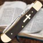 Salvation Trapper Pocket Knife with John 3:16 Etching