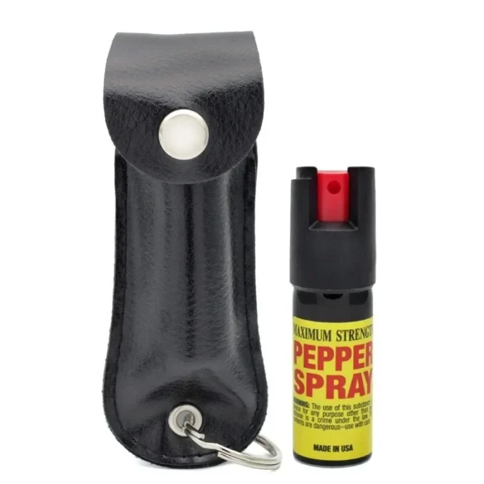 Self-Defense Tactical Set Stun Gun, Flashlight, Knife & Spray