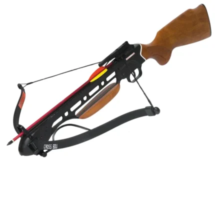 150 lb Trail Blazer Crossbow Wooden Stock & Bolts