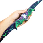 Zombie Skull Tactical Dual Blade Folding Pocket Knife
