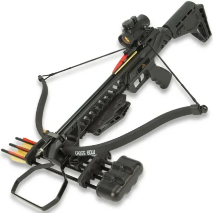 Avalanche Recurve Crossbow Set With Scope, Quiver & Bolts