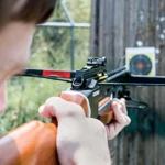 150 lb Trail Blazer Crossbow Wooden Stock & Bolts