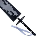 Handle of Black Clover Asta Grey Black 44" Sword Replica