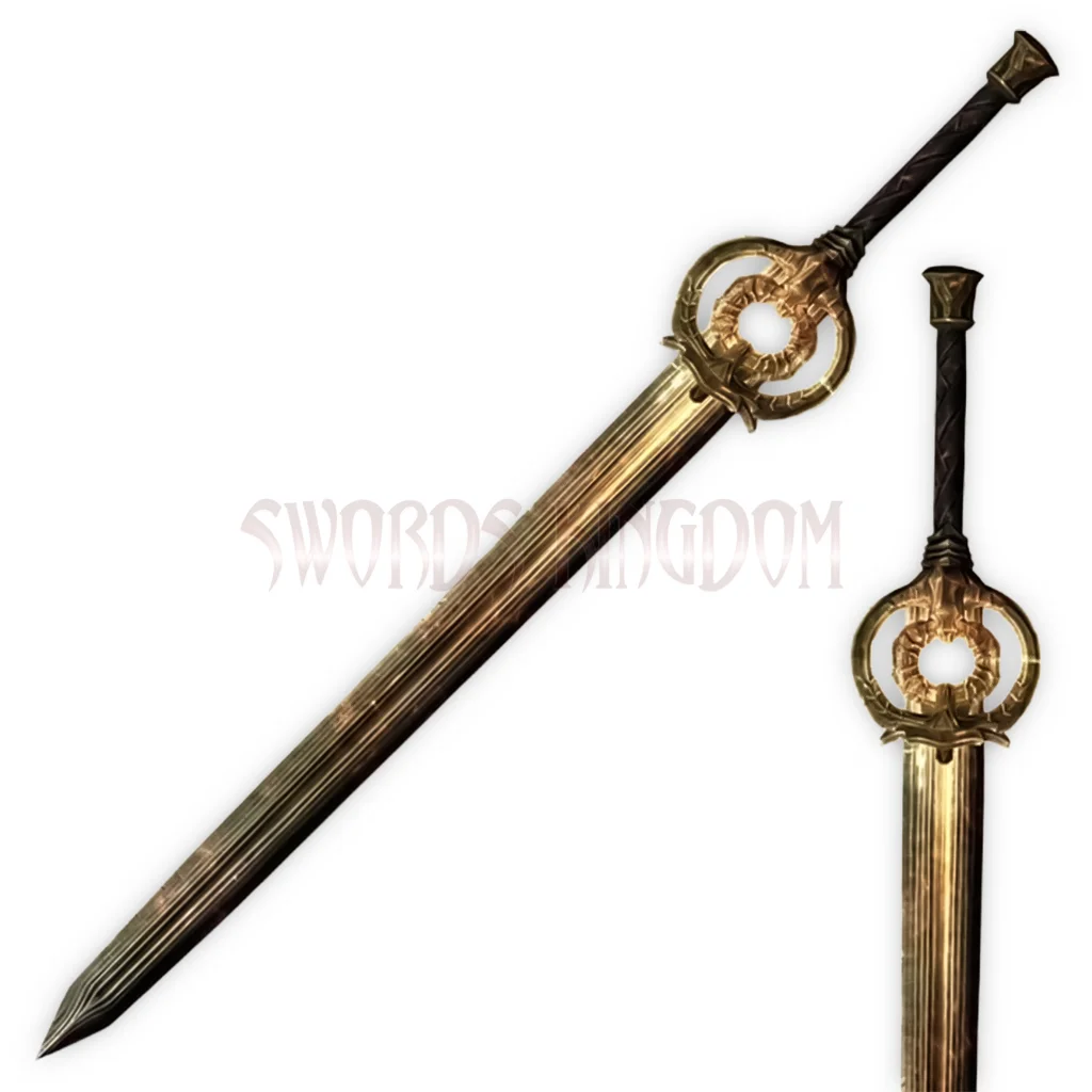 dawnbreaker-sword-of-meridia-skyrim-replica. Dawnbreaker Sword of Meridia replica from Skyrim