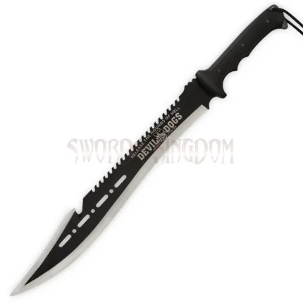Devil Dogs full tang machete with sheath