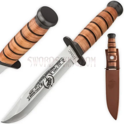 USMC Tribute Knife with Sheath