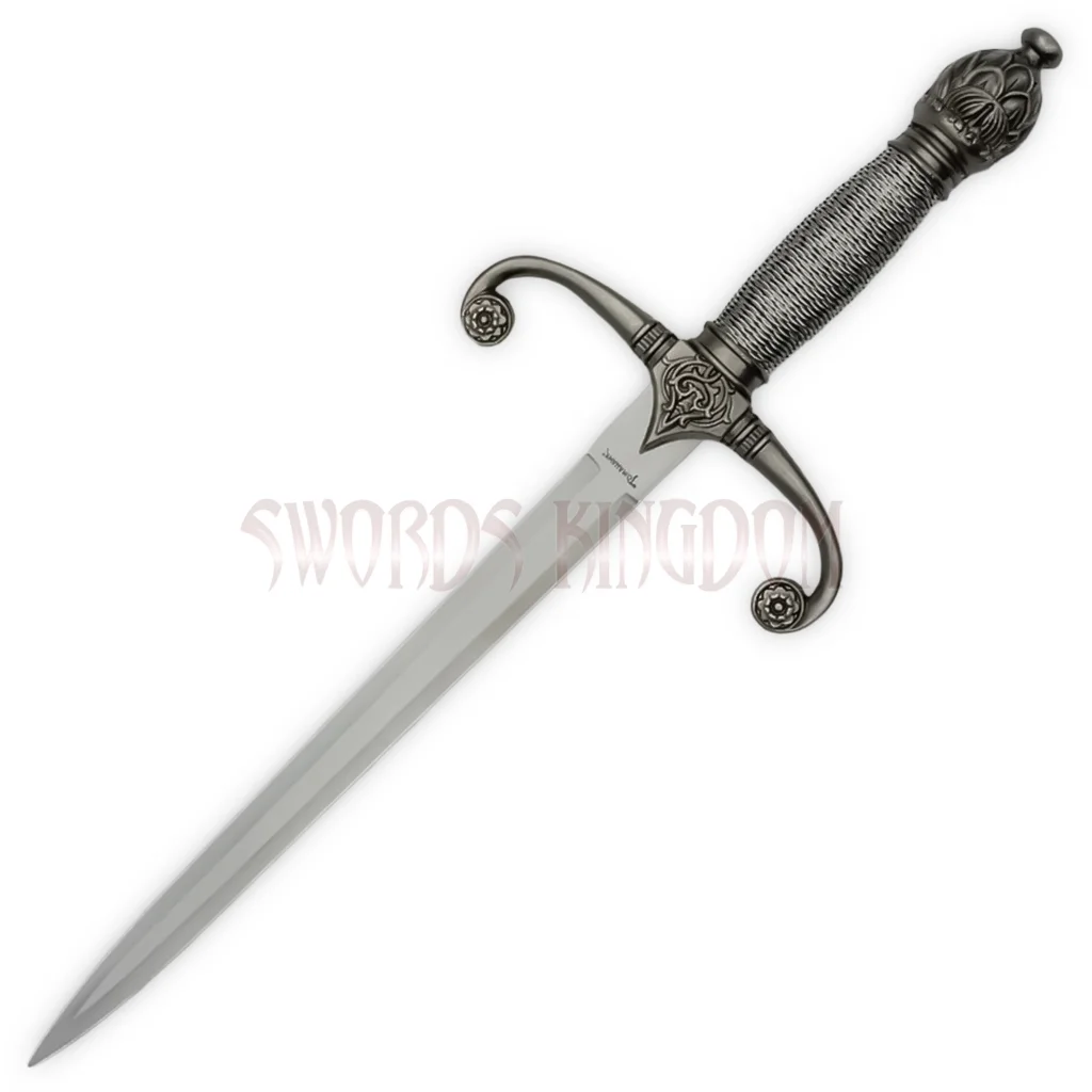 medieval-royal-knights-dagger-fixed-blade-scabbard.jpg Medieval Royal Knights Dagger Fixed Blade with Scabbard