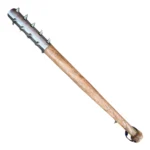 Add medieval power to your collection with this 30" wicked spiked wood mace. Solid Middle Ages design, perfect for display, cosplay, or LARP enthusiasts.