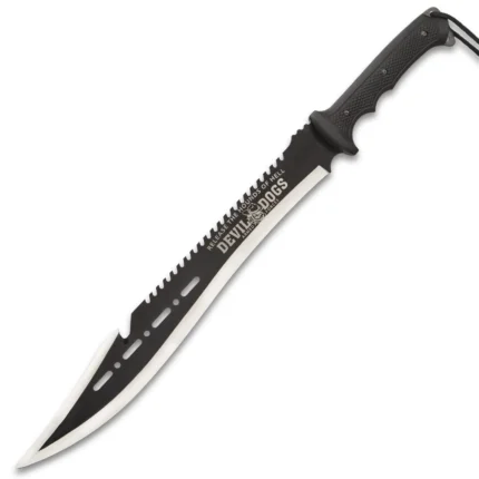 Devil Dogs Full Tang Machete with Sheath – Military-Grade Survival & Combat Knife