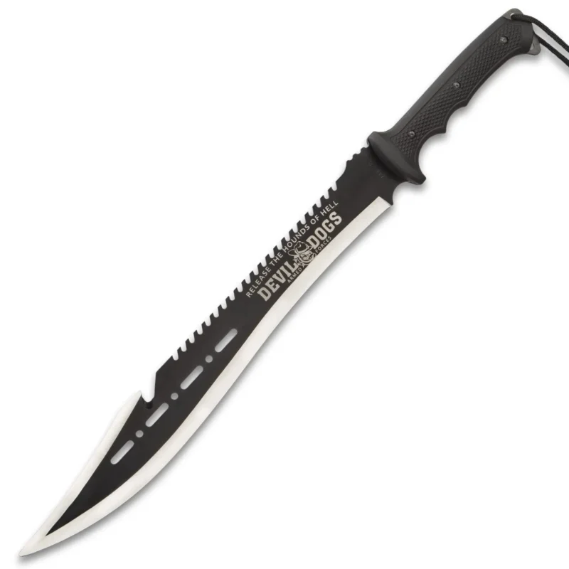 Devil Dogs Full Tang Machete with Sheath – Military-Grade Survival & Combat Knife