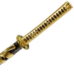 Gold Battle Ready Sharp Japanese Samurai Katana Sword - Image 2