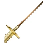 Gold Battle Ready Sharp Japanese Samurai Katana Sword - Image 3