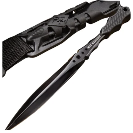 M48 Stinger Urban Dagger – Compact Tactical Fixed Blade Knife with Sheath