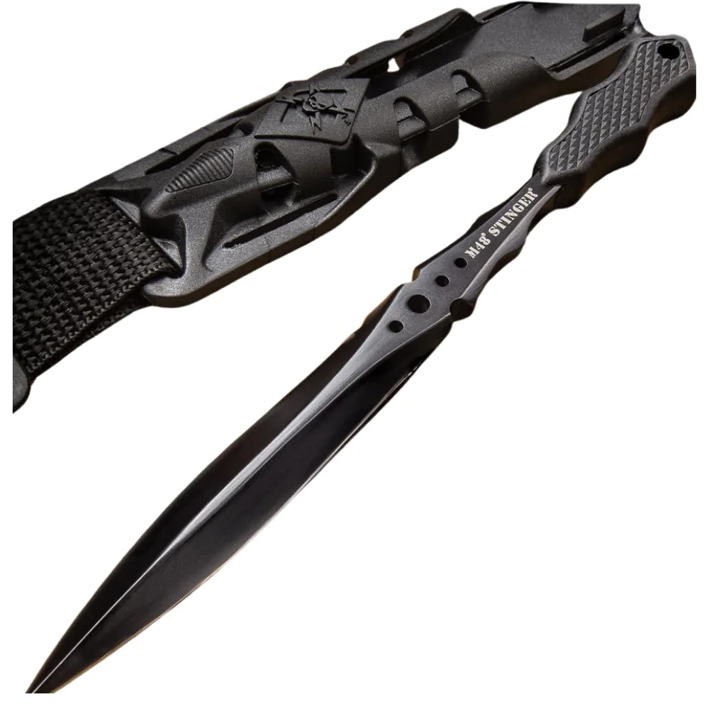 M48 Stinger Urban Dagger – Compact Tactical Fixed Blade Knife with Sheath M48 Stinger Urban Dagger – Compact Tactical Fixed Blade Knife with Sheath