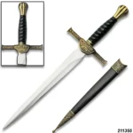 Medieval Macleod Dagger with Sheath