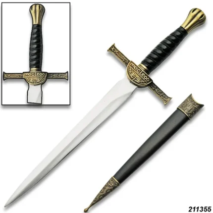 Medieval Macleod Dagger with Sheath