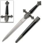 Royal English Medieval Style Dagger with Sheath - Image 3