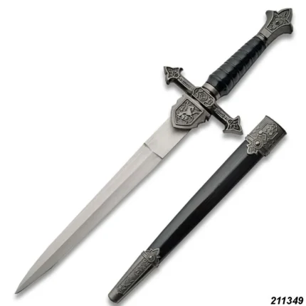 Royal English Medieval Style Dagger with Sheath