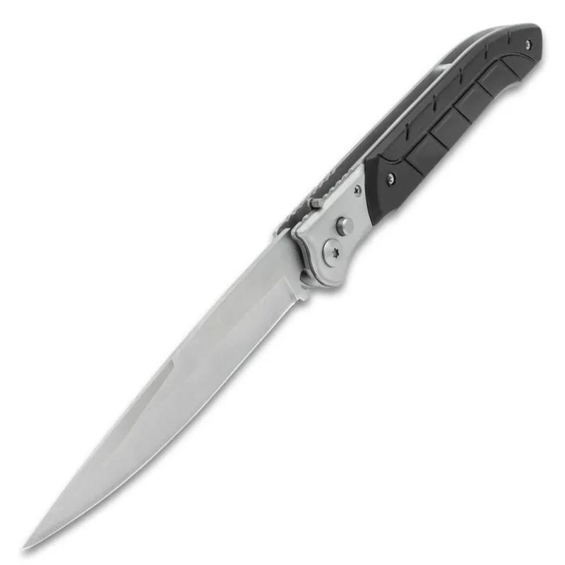 Stealth Precision Automatic Pocket Knife Sleek Tactical EDC Blade