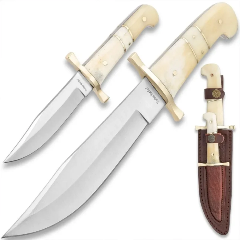 Timber Rattler 2-Piece Bowie Knife Set