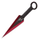 Combat-Ready Red Guardian Tactical Ninja Sword & Kunai Set - Image 3