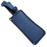 Black Cleaver Chef Butcher Knife Full Tang Steel - Image 2