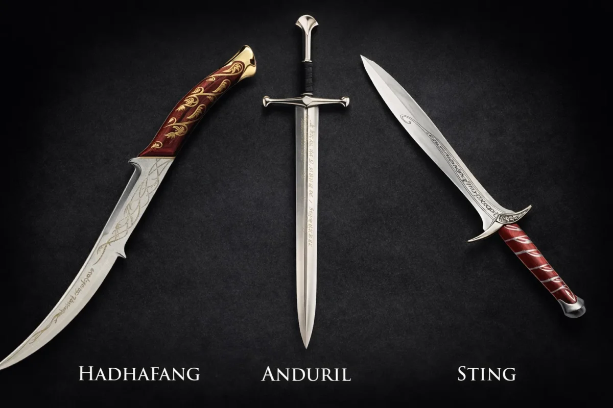 Hadhafang vs. Other Famous LOTR Swords: A Comparison