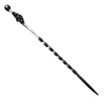 Hand-Forged Fire Poker Rustic Fireplace Tool