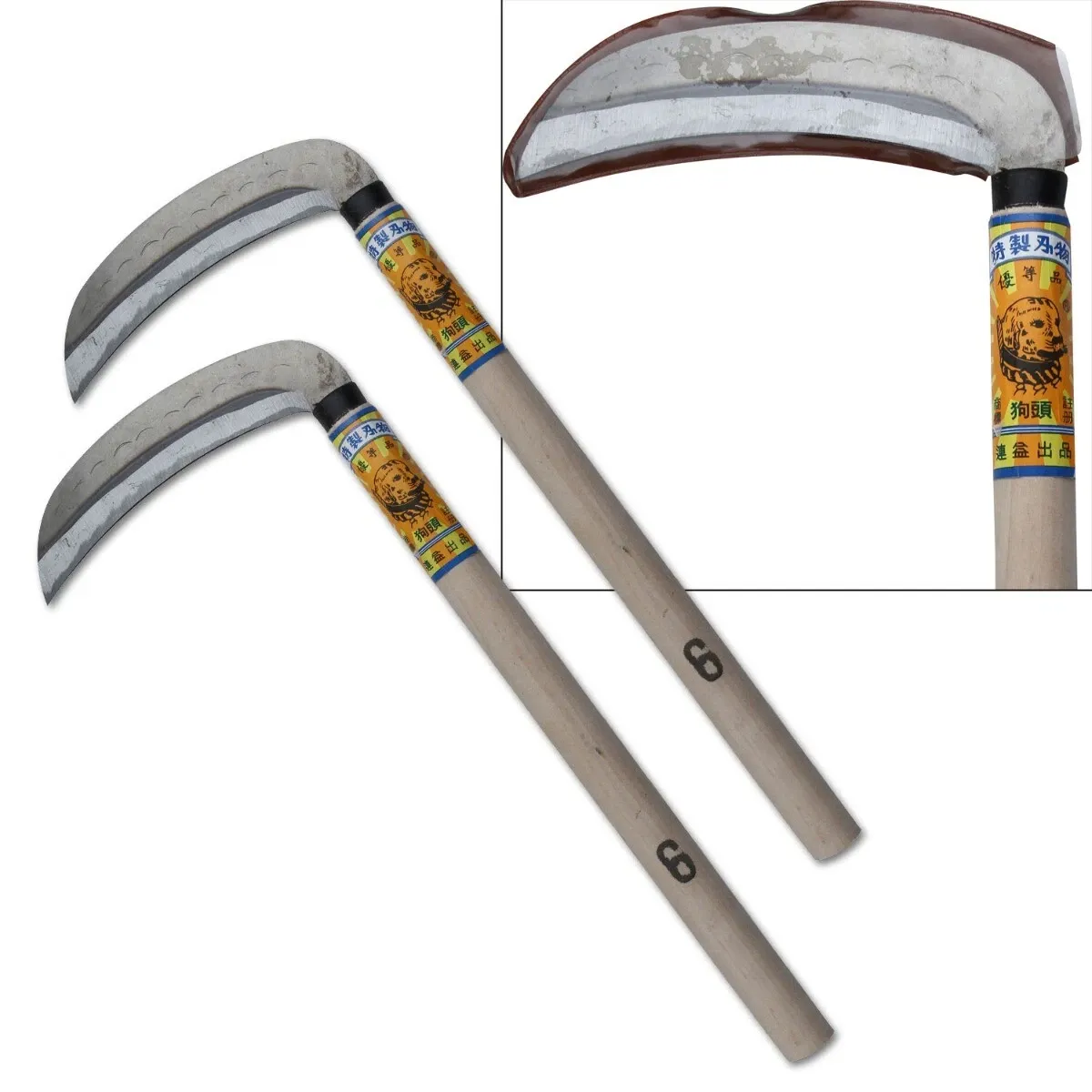 Lightweight Martial Arts Kama Blade Pair for Training Lightweight Martial Arts Kama Blade Pair for Training