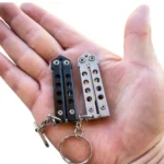 Quicky Mini Keychain Butterfly Knife Novelty Balisong - Image 2