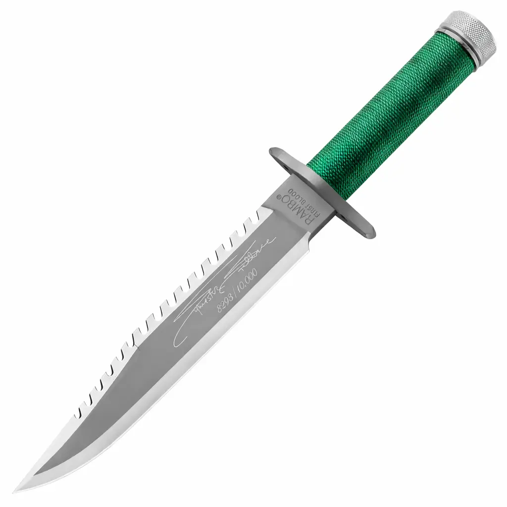 Rambo First Blood Part 1 Knife Movie Replica - Signature Edition