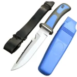 Scuba Diver Fixed Blade Knife with Sheath & Straps