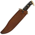 Timber Rattler Damascus Bowie Hunting 17" Knife - Image 2
