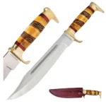 Timber Rattler Genuine Bone Fixed Blade Knife