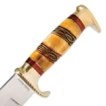 Timber Rattler Genuine Bone Fixed Blade Knife