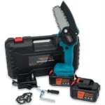 Timber Wolf Mini 4” Rechargeable Chainsaw w/ Case