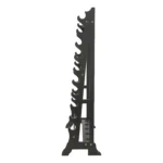 Vertical Sword Stand Display – 10 Tier 5-Hole Holder - Image 2