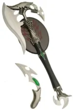 Alien Warrior Fantasy Battle Axe - Image 2